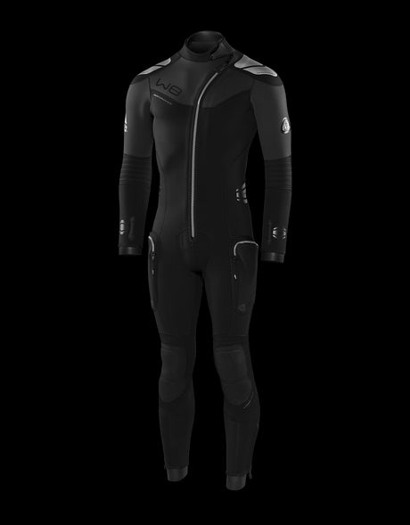 Waterproof W8 Fullsuit Front Zip 5mm Diving Wetsuit - Mens