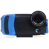 Open Box Watershot Pro Housing for iPhone 7 (Snorkel Blue) Flat Lens Port only