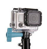 Open Box Underwater Kinetics POLE 38HD, Telescoping Camera Pole, Electric Blue w/ Adapter