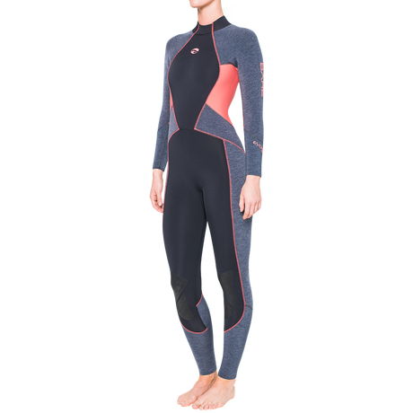 Bare 3 MM Evoke Omnired Infrared Technology Womens Scuba Diving Wetsuit-Coral