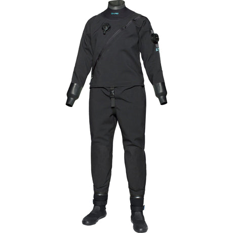 Bare Aqua-Trek 1 Womens Tech Drysuit with Ultrawarmth Base Layers-Black
