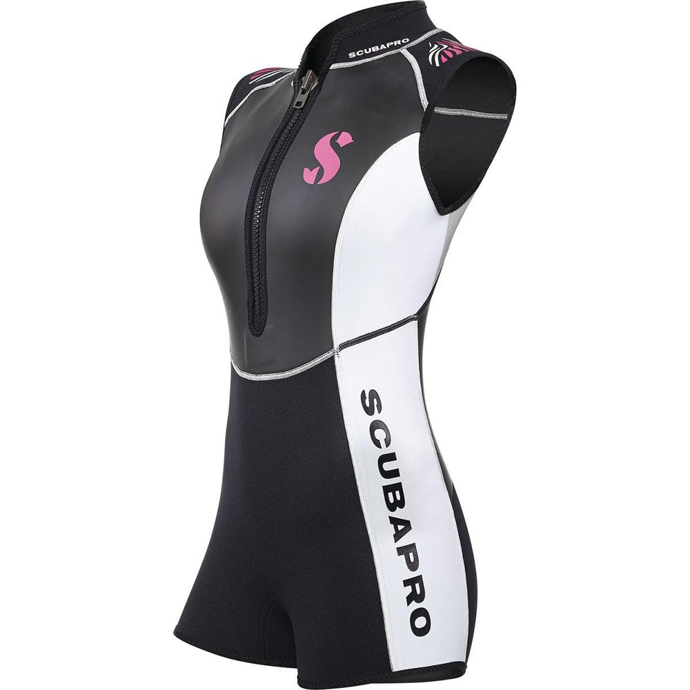 ScubaPro Hybrid Womens Shorty 2mm Front Zip Sleeveless Wetsuit