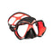 Mares X-Vision Ultra Liquidskin Dive Mask-Red/Black