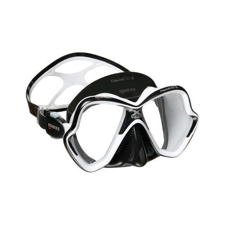 Mares X-Vision Ultra Liquidskin Dive Mask-White/Black