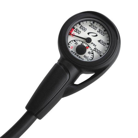 Oceanic Swiv Submersible Pressure Gauge with Boot-