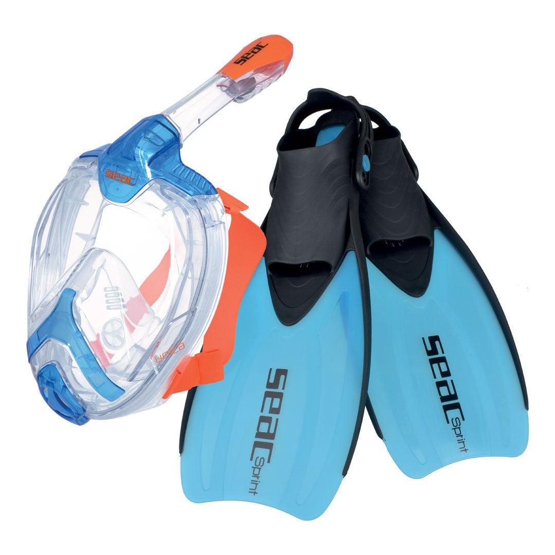 Seac Set Unica Sprint Snorkeling Kit-XS