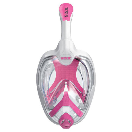 Seac Unica Full Face Mask-White/Pink