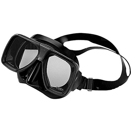 Used Tusa Liberator Plus Mask-Black/Black