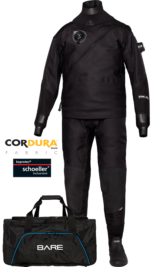 Bare HDC Cordura Mens Tech Drysuit