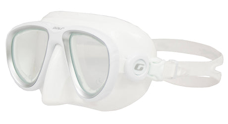 Genesis Bold Spearfishing, Free Diving, Snorkeling, or Scuba Mask with Camo Skirt