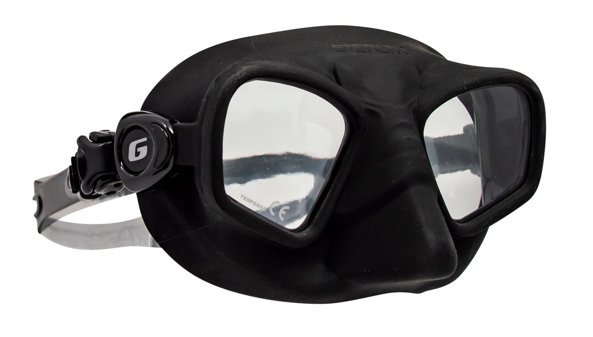 Genesis Stealth Mask A Freediving, Spearfishing and Ultra Low Profile Scuba Mask