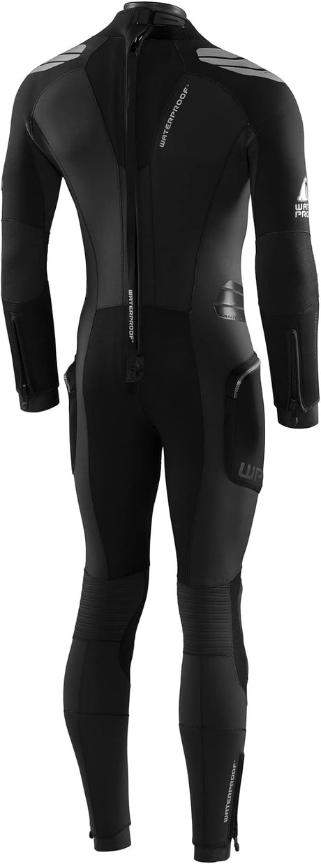 Open Box Waterproof W7 7mm Fullsuit with Back Zip - Mens