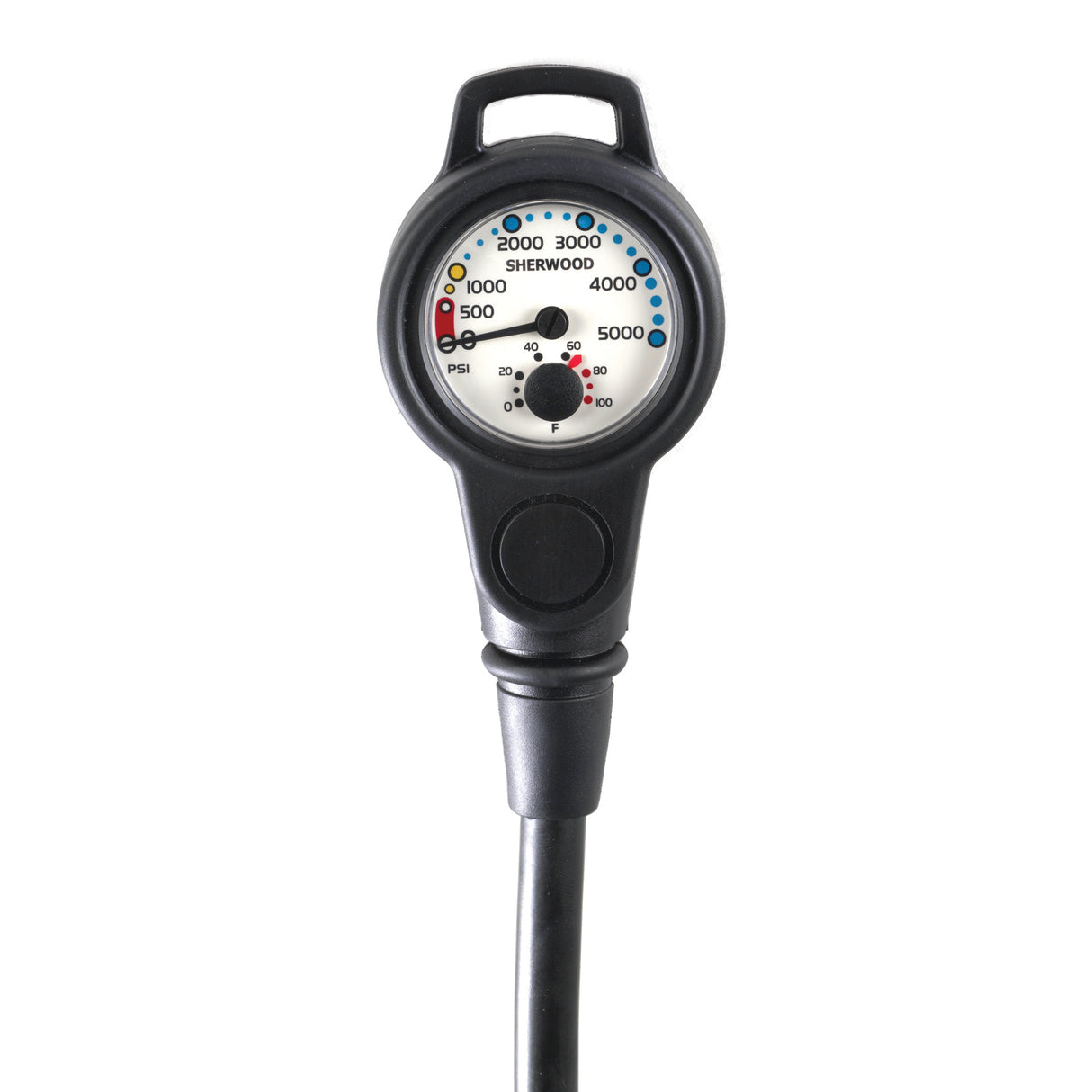 Sherwood Pressure Gauge With Hose and Boot