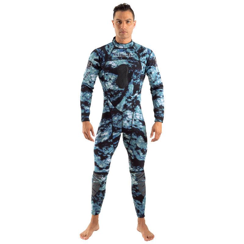 Seac Body-Fit Camo Man 1.5 MM Wetsuit-Small