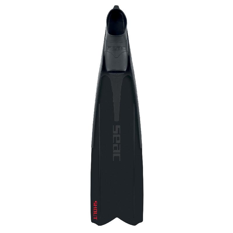 Seac Shout S700 Long Freediving and Spearfishing Fins-Black