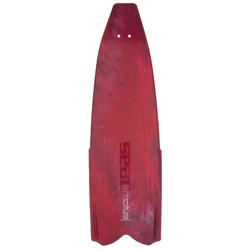 Seac Motus Single Fin Blade-Camo Red