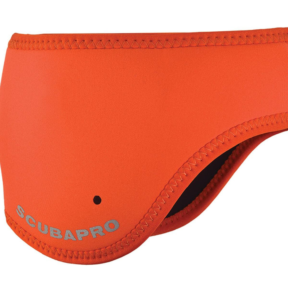 Scubapro 3 MM Neoprene Diving Headband-Black/Orange