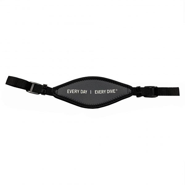 Oceanic Shadow and Mini Shadow Comfort Dive Mask Strap-BK