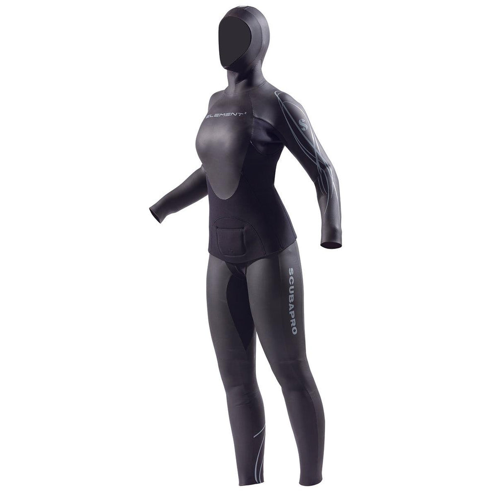 ScubaPro Element 2PC Apnea 3mm Womens Wetsuit-X-Small