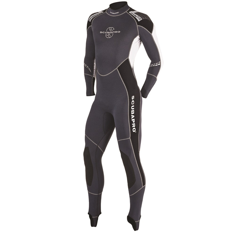 Used Scubapro New Profile 0.5mm Wetsuit Men's-Black/Gray/White