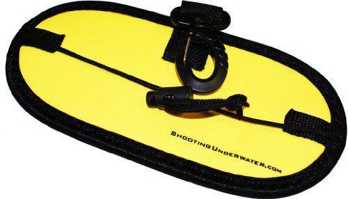 Float Strap Buoyant Lanyard by ShootingUnderwater Bright Yellow-