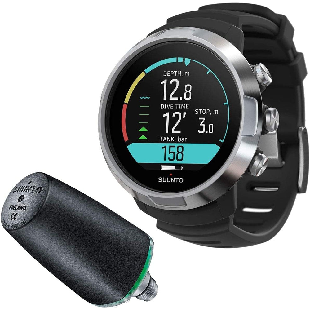 Suunto D5 Wrist Dive Computer with USB Cable & POD Package
