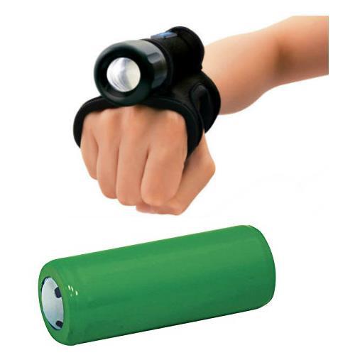 Bigblue Battery Cell 18650 w/ Neoprene Goodman Glove Mini-