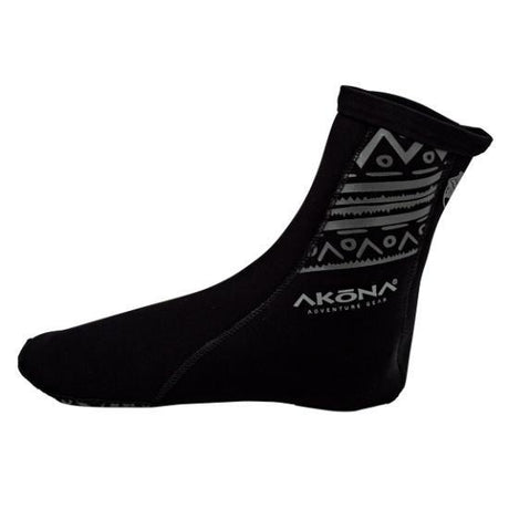 AKONA 2mm Tall Sock with Printed Traction Sole-5