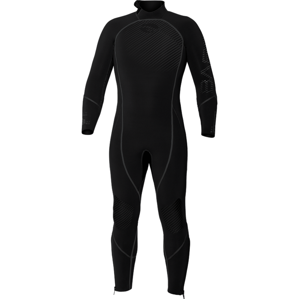 Bare 3 MM Reactive Full-Stretch Mens Scuba Diving Wetsuit-Black