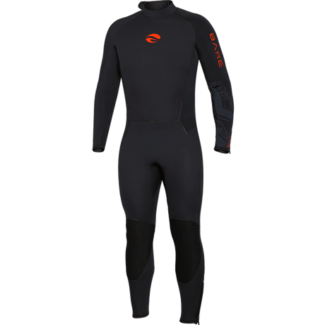 Bare 5 MM Velocity Ultra Full-Stretch Mens Scuba Diving Wetsuit-Lava