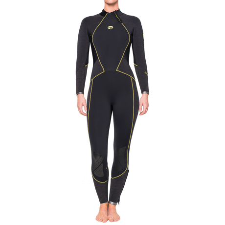 Bare 7 MM Evoke Omnired Infrared Technology Womens Scuba Diving Wetsuit-Black