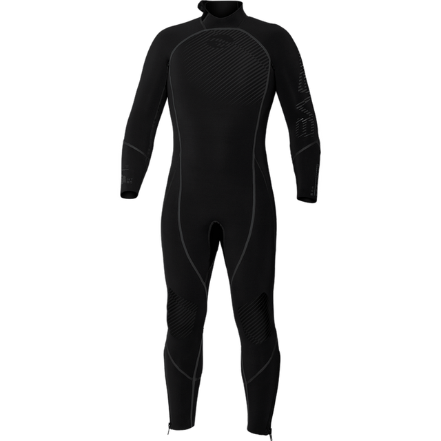 Bare 7 MM Reactive Full-Stretch Mens Scuba Diving Wetsuit-Black