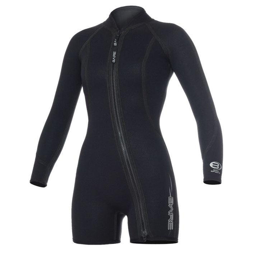 Bare 7 MM Sport Womens Step-In Jacket Shorty Scuba Diving Wetsuit-