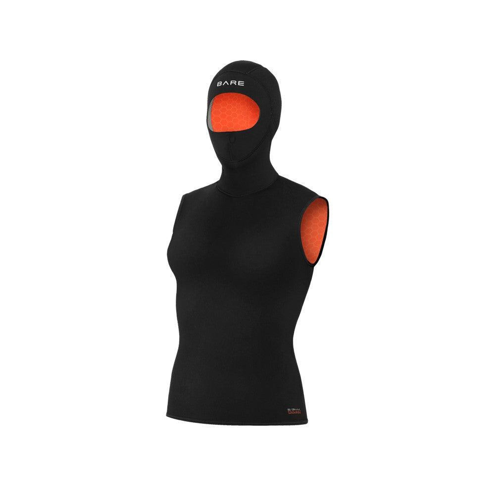 Bare 7/3 MM Womens Ultrawarmth Hooded Vest-