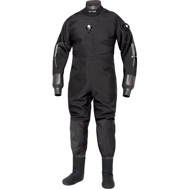 Bare Aqua-Trek 1 Pro Mens Travel Ready Drysuit-Black