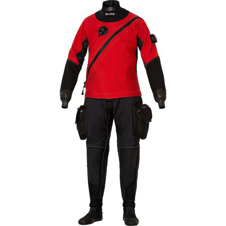 Bare Expedition HD2 Tech Mens Drysuit-Red