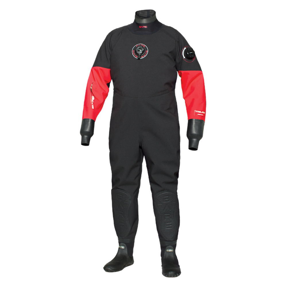 Bare Trilam Pro Dry Lightweight Mens Drysuit-Red