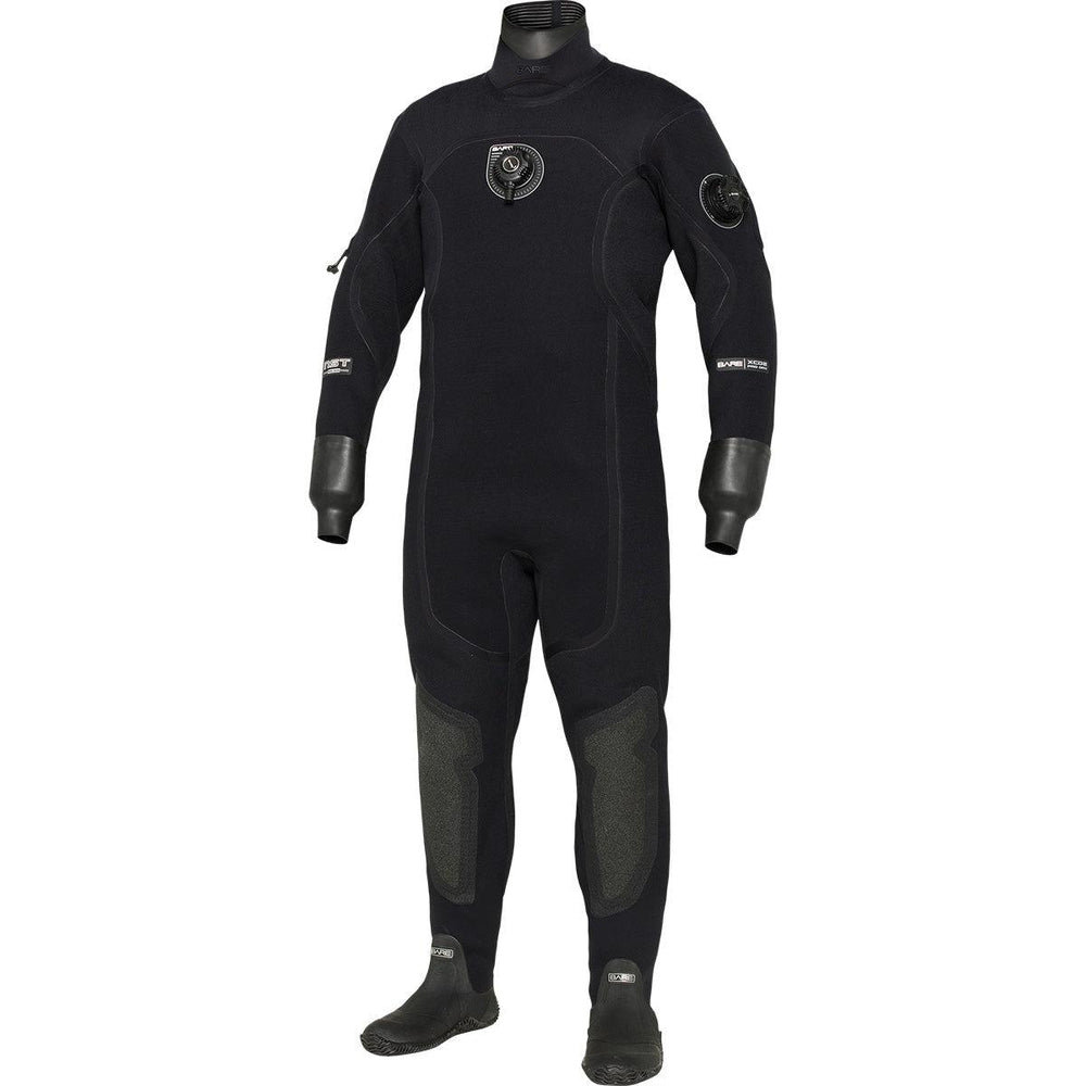 Bare XCS2 Neoprene Mens Tech Drysuit-Black