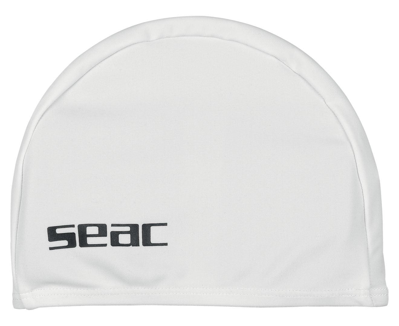 Seac Lycra Swim Cap-White