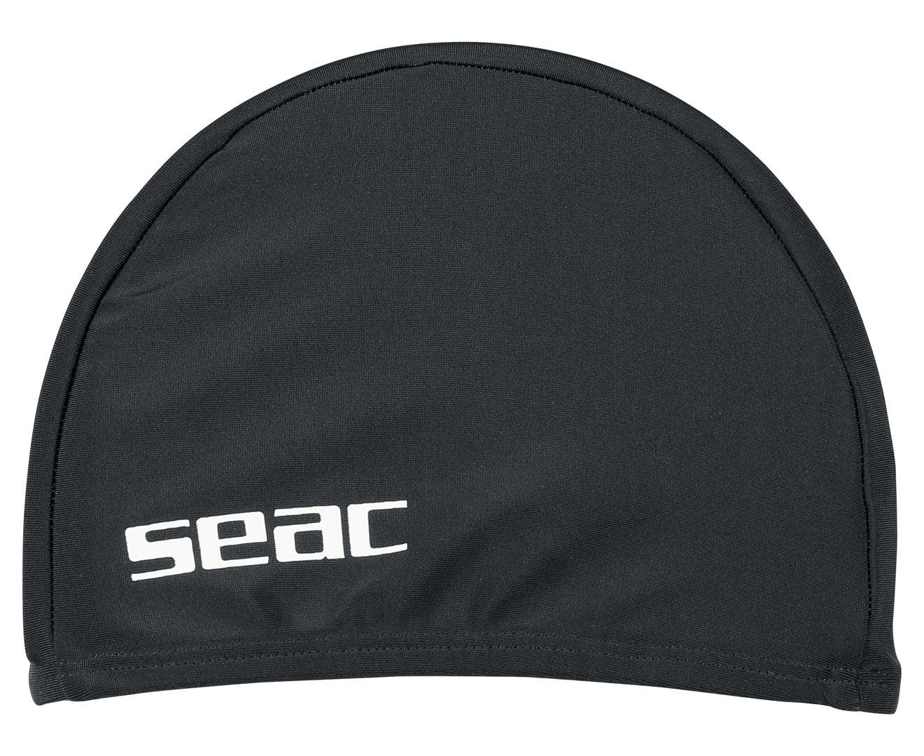 Seac Lycra Swim Cap-Black