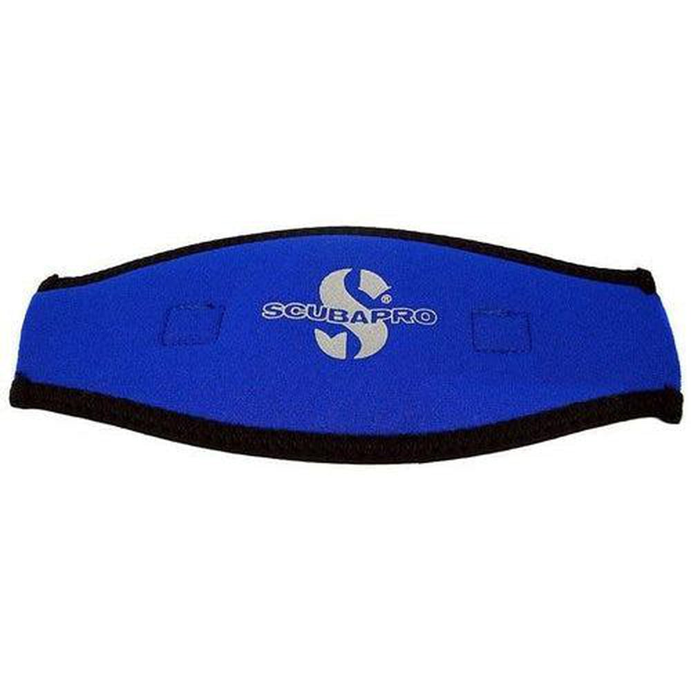 ScubaPro Mask Strap-Black/Blue