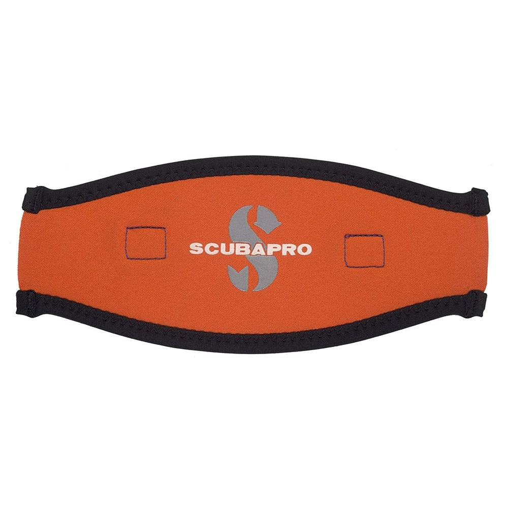 ScubaPro Mask Strap-Black/Orange