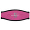 ScubaPro Mask Strap-Black/Pink