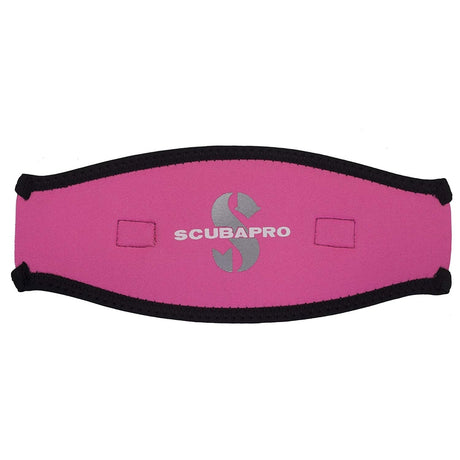 ScubaPro Mask Strap-Black/Pink