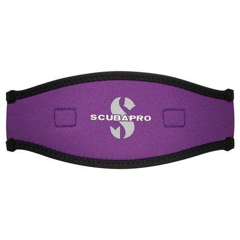 ScubaPro Mask Strap-Black/Purple