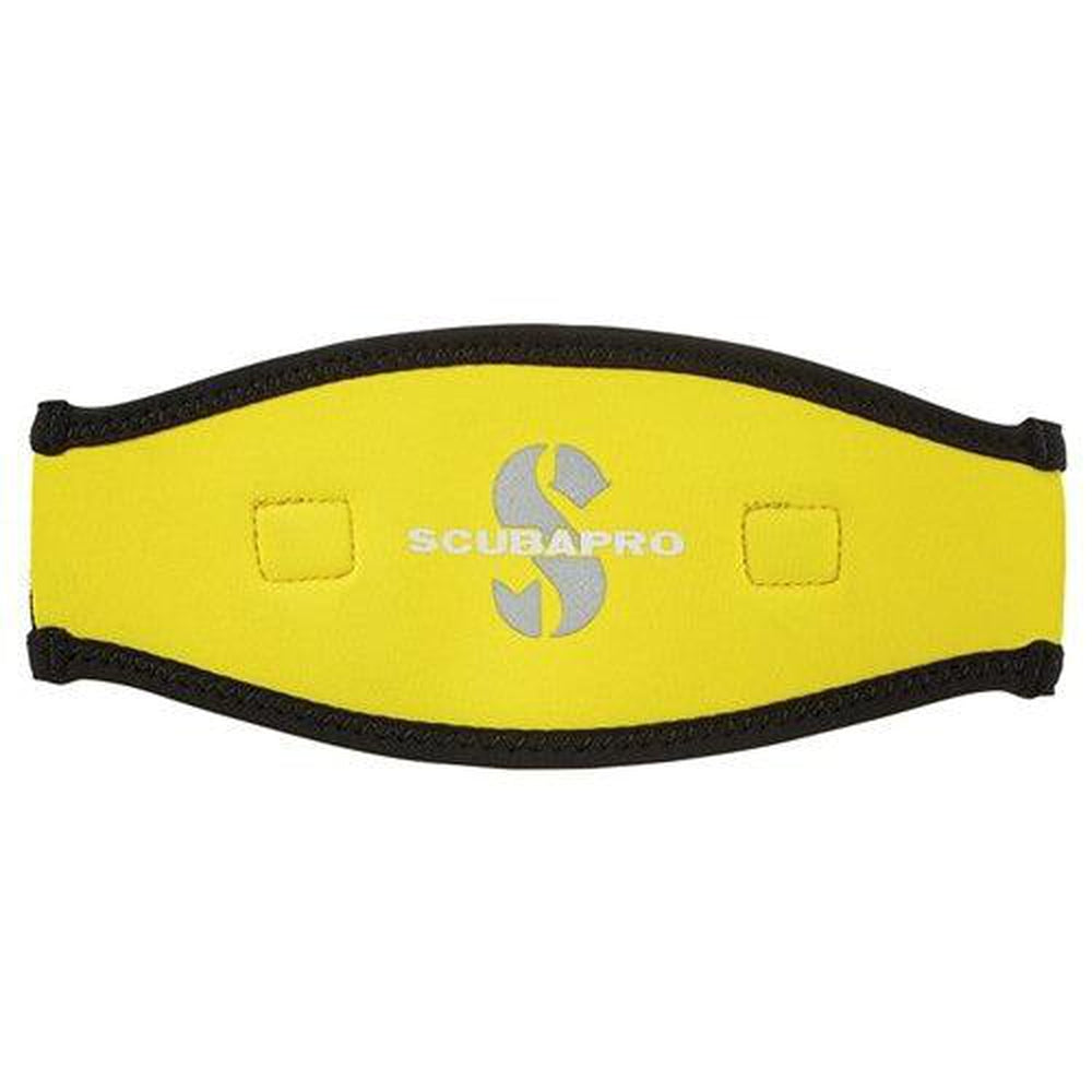 ScubaPro Mask Strap-Black/Yellow