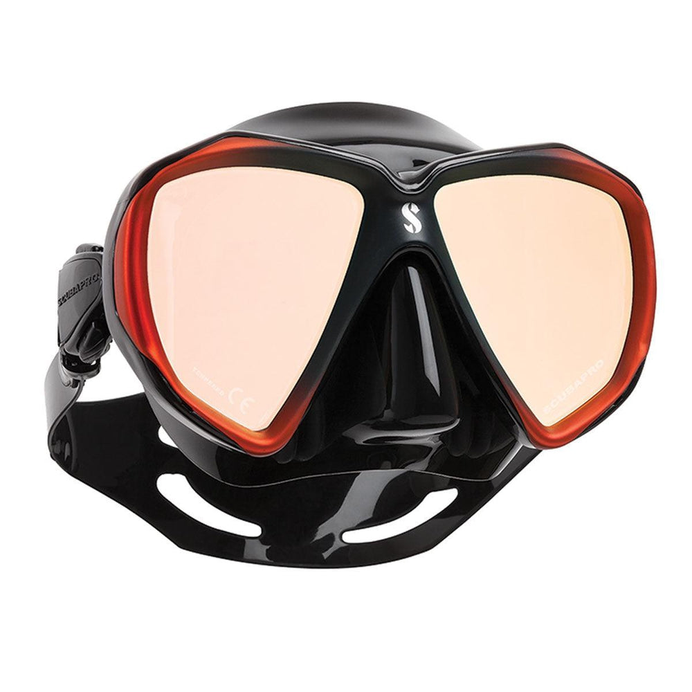 ScubaPro Spectra Dive Mask-Bronze/Black w/ Mirrored Lens