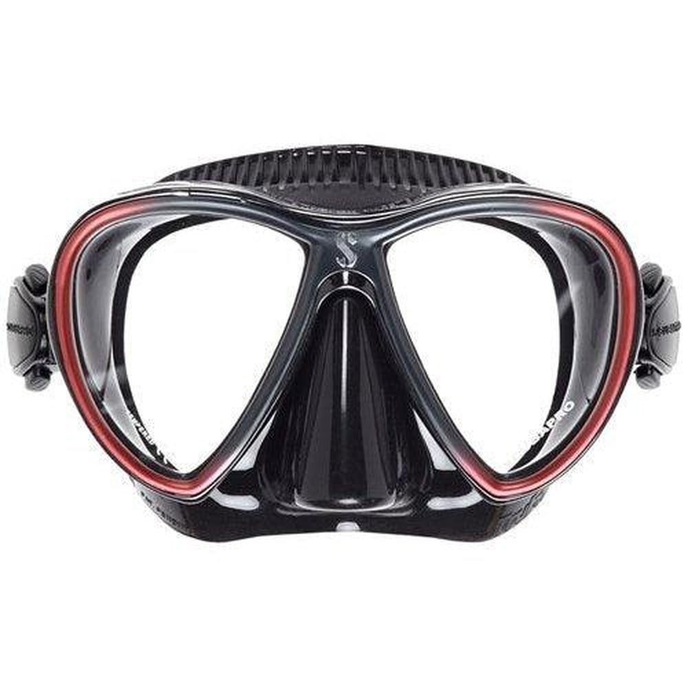 ScubaPro Synergy 2 Twin Dive Mask-Red/Black