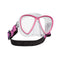 ScubaPro Synergy Twin Dive Mask with Comfort Strap-Clear/Pink