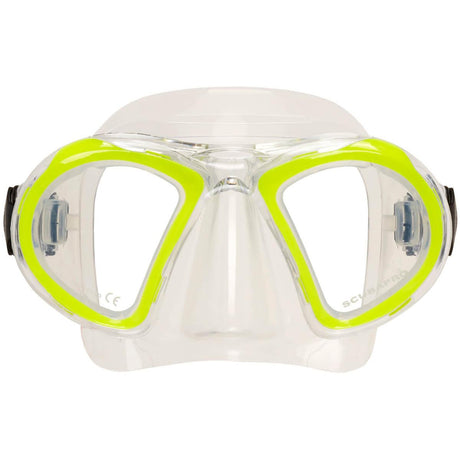 Scubapro Child 2 (Sardine) Dual Lens Scuba Diving Mask-Yellow